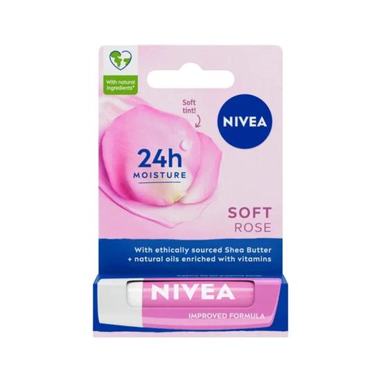 Nivea Soft Rose 24h Lip Care 4.8g