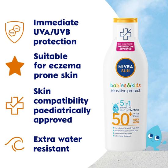 Nivea Sun Babies Sensitive Protect SPF 50+ Lotion 200ml