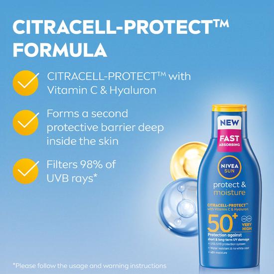 Nivea Sun Care Protect & Moisture SPF 30 Lotion 100ml