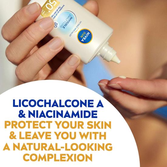Nivea Sun Care UV Face Specialist Invisible Daily Fluid SPF 50+ 40ml