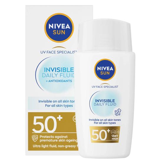 Nivea Sun Care UV Face Specialist Invisible Daily Fluid SPF 50+ 40ml
