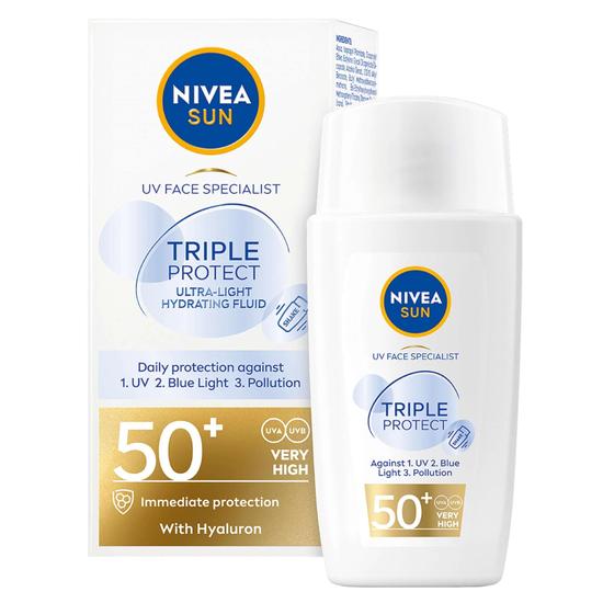 Nivea Sun Care UV Face Specialist Triple Protect SPF 50+ Fluid 40ml