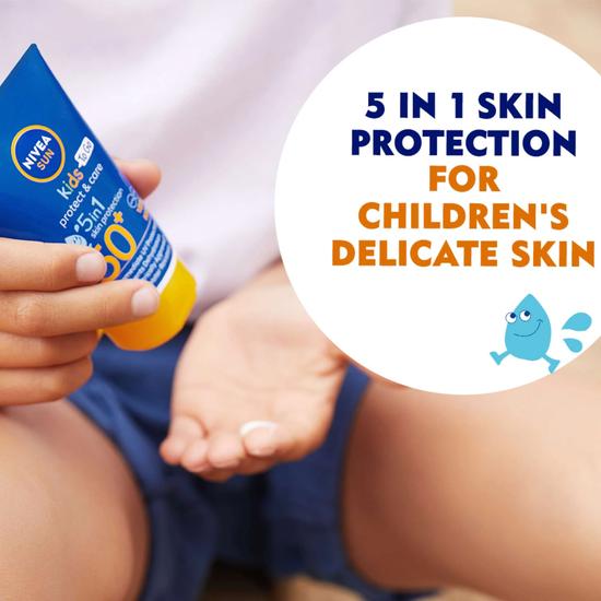 Nivea Sun Kids Protect & Care 5 In 1 Cream 50 SPF 50ml