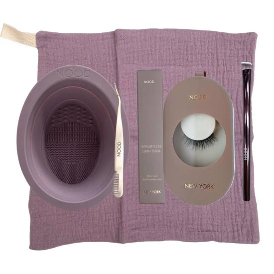 NOOD The Effortless Lash System Lashes, Lash Brush, Lash Tool, Lash Bath & Lash Cloth Classic No. 21