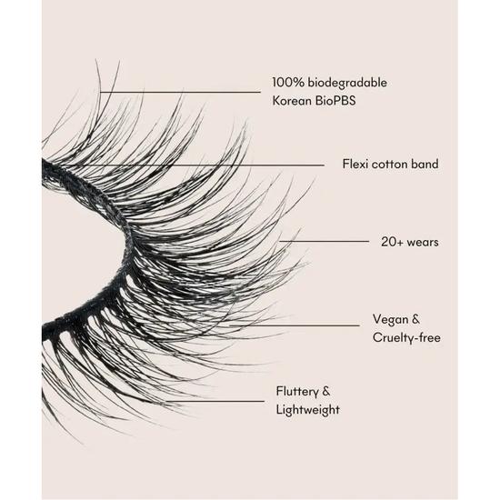 NOOD The Effortless Lash System Lashes, Lash Brush, Lash Tool, Lash Bath & Lash Cloth Classic No. 21