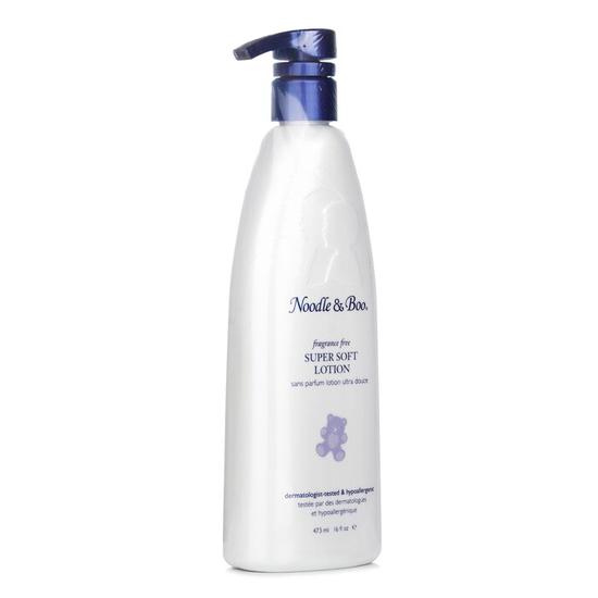 Noodle & Boo Super Soft Lotion Fragrance Free For Face & Body Dermatologist-Tested & Hypoallergenic 473ml