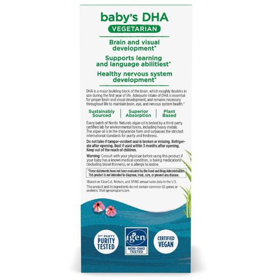 Nordic Naturals Baby's DHA Vegetarian 1050mg 30ml