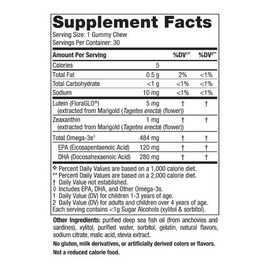 Nordic Naturals Children's Eye Health Strawberry Lemonade Gummies 30 Gummies