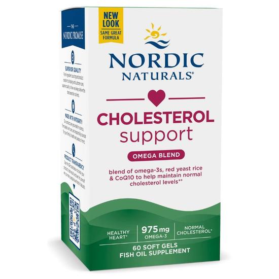 Nordic Naturals Cholesterol Support Softgels 60 Softgels