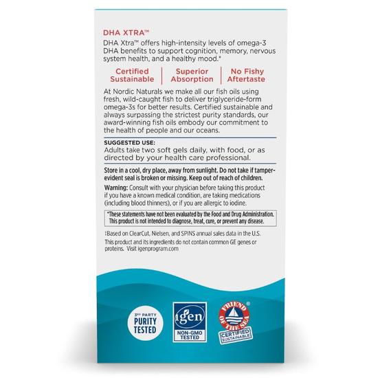 Nordic Naturals DHA Xtra 1660mg Strawberry Softgels Sales