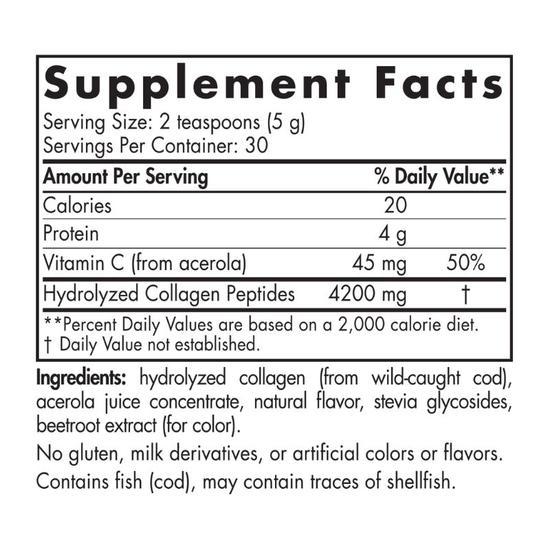 Nordic Naturals Marine Collagen Strawberry 150g