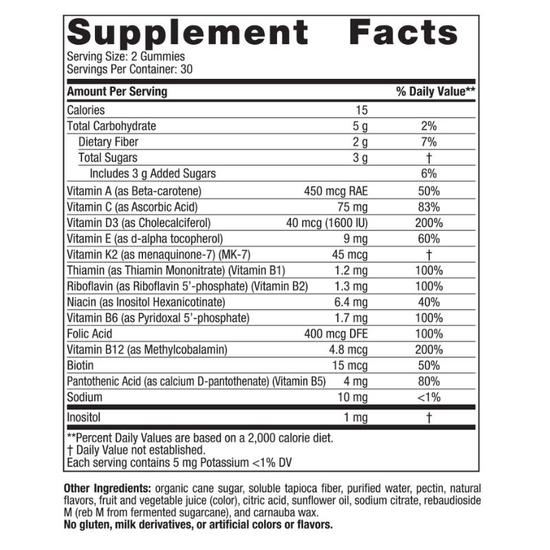 Nordic Naturals Men's Multivitamin Mixed Berry Gummies 60 Gummies