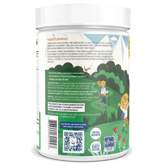Nordic Naturals Nordic Berries Multivitamin Original Flavour Gummies 120 Gummies