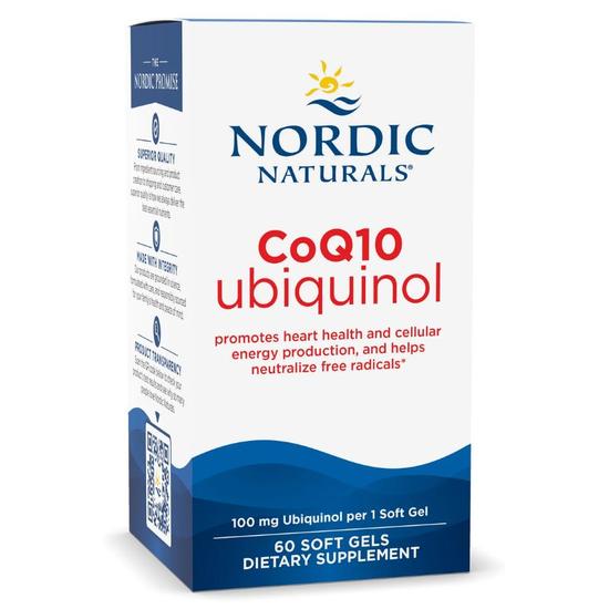 Nordic Naturals Nordic CoQ10 Ubiquinol 100mg Softgels 60 Softgels