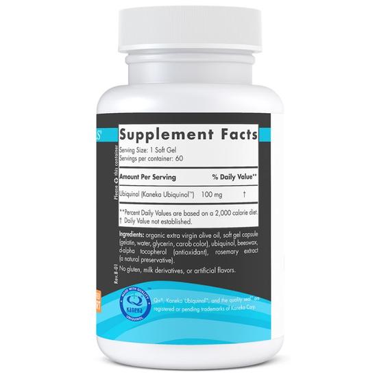 Nordic Naturals Nordic CoQ10 Ubiquinol Sport 100mg Softgels 60 Softgels