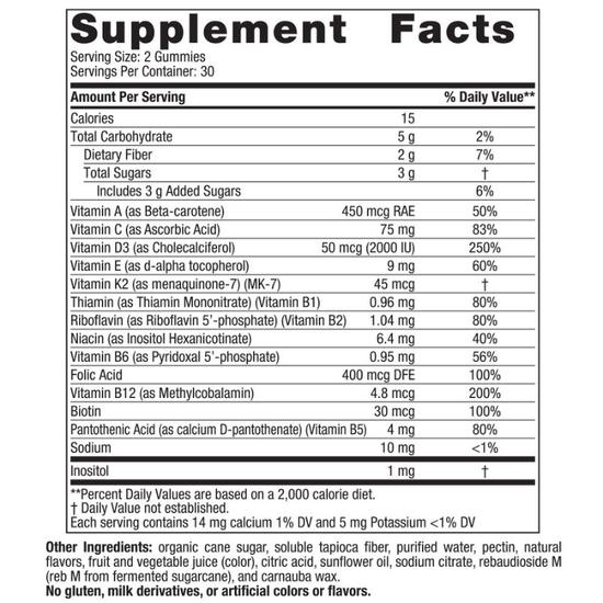 Nordic Naturals Women's Multivitamin Mixed Berry Gummies 60 Gummies