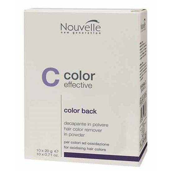 Nouvelle Colour Effective Colour Back Hair Colour Remover Powder 10 X 20 g