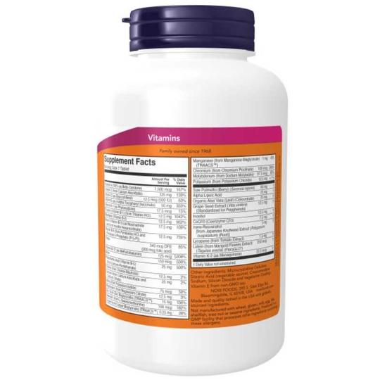 NOW Foods ADAM Multi-Vitamin For Men Tablets 60 Tablets