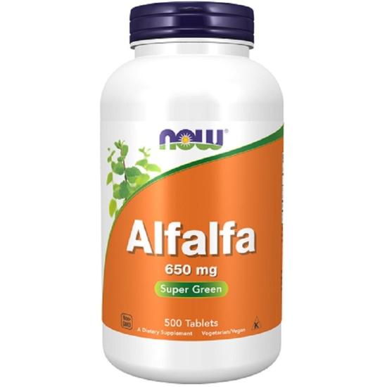 NOW Foods Alfalfa 650mg Tablets 250 Tablets