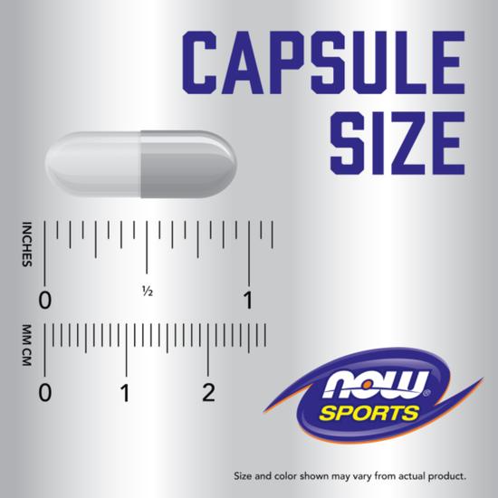 NOW Foods Beta Alanine 750mg Capsules 120 Capsules