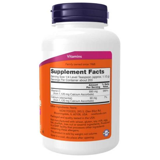 NOW Foods Calcium Ascorbate Pure Buffered Powder 227g