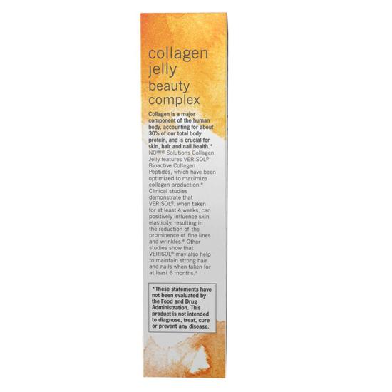 NOW Foods Collagen Jelly Beauty Complex Sweet Orange Sticks 10