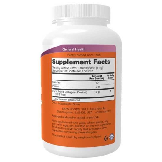NOW Foods Collagen Peptides Powder 227g