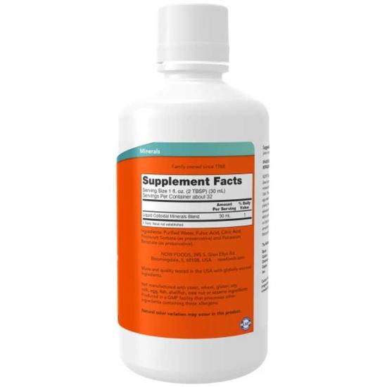 NOW Foods Colloidal Minerals Original 946ml