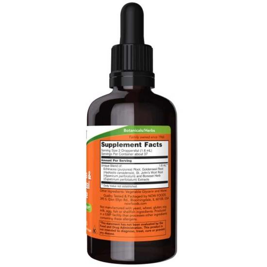 NOW Foods Echinacea & Goldenseal Plus 60ml