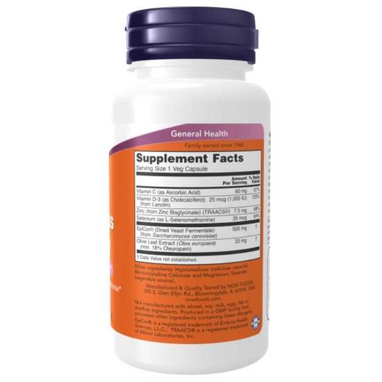 NOW Foods EpiCor Plus Immunity Capsules 60 Capsules