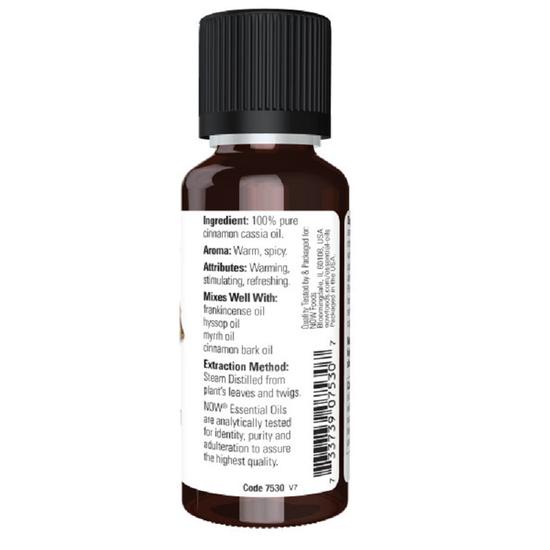 NOW Foods Essential Oil Cinnamon Cassia Oil 30ml