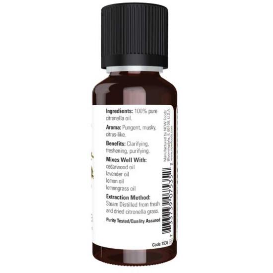 NOW Foods Essential Oil Citronella Oil 30ml