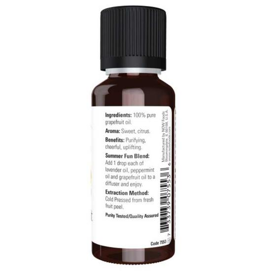 NOW Foods Essential Oil Grapefruit Oil 30ml