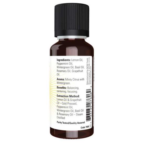 NOW Foods Essential Oil Mental Focus Oil 30ml