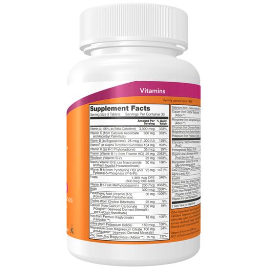 NOW Foods Eve Women's Multiple Vitamin Tablets 90 Tablets