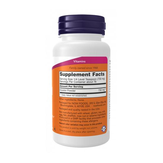 NOW Foods Inositol Powder 57g