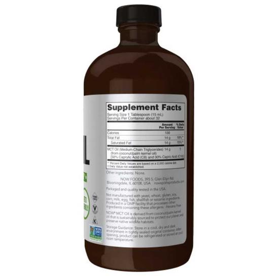 NOW Foods MCT Oil Pure Liquid 473ml