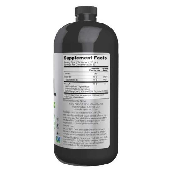 NOW Foods MCT Oil Pure Liquid 473ml