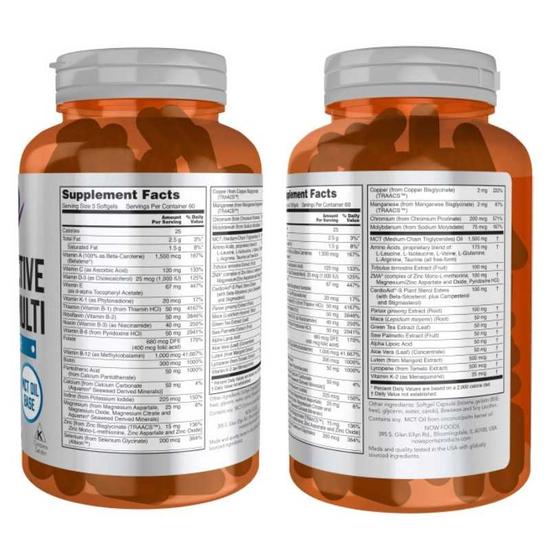 NOW Foods Men's Active Sports Multi Softgels 90 Softgels
