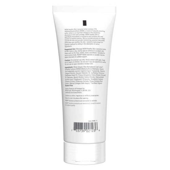NOW Foods MSM Healthy Skin Liposome Lotion 237ml