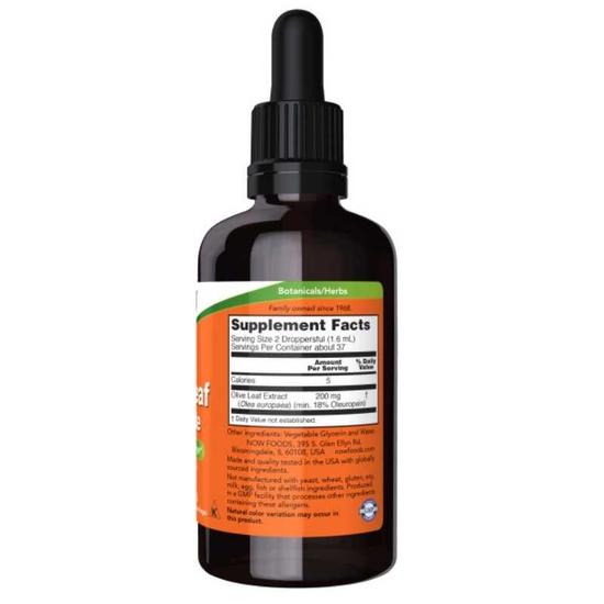 NOW Foods Olive Leaf Glycerite 60ml
