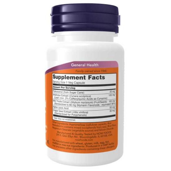 NOW Foods Policosanol 20mg Capsules 90 Capsules