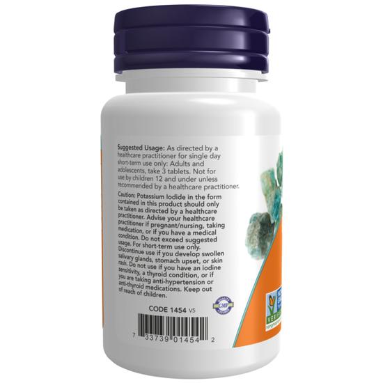 NOW Foods Potassium Iodide 30mg Tablets 60 Tablets