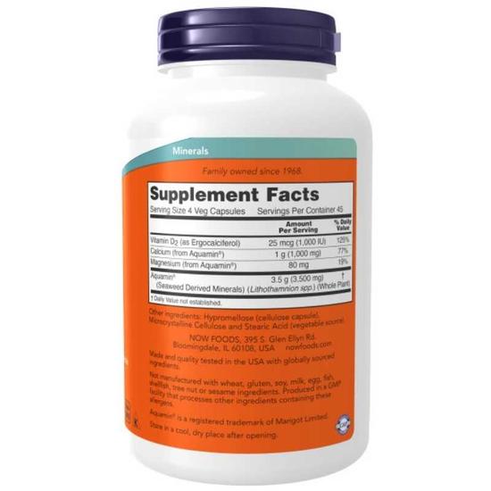 NOW Foods Red Mineral Algae Capsules 180 Capsules