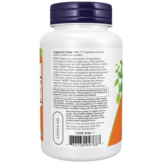 NOW Foods Sleep Capsules 90 Capsules