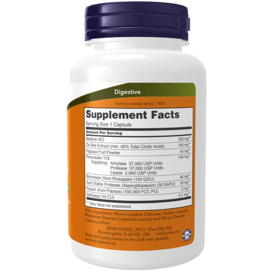 NOW Foods Super Enzymes Capsules 90 Capsules