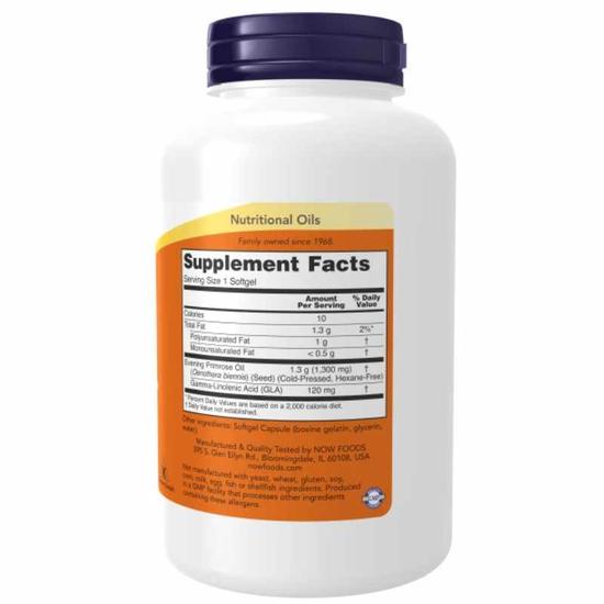 NOW Foods Super Primrose 1300mg Softgels 60 Softgels