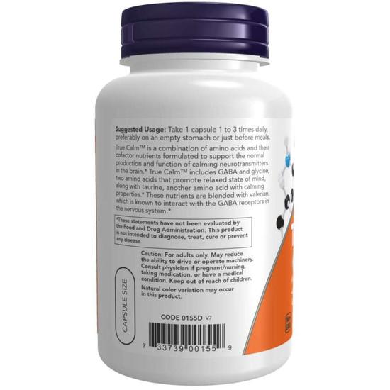 NOW Foods True Calm Capsules 90 Capsules