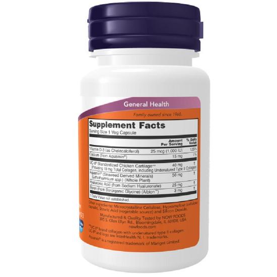 NOW Foods UC-II Advanced Joint Relief Capsules 60 Capsules