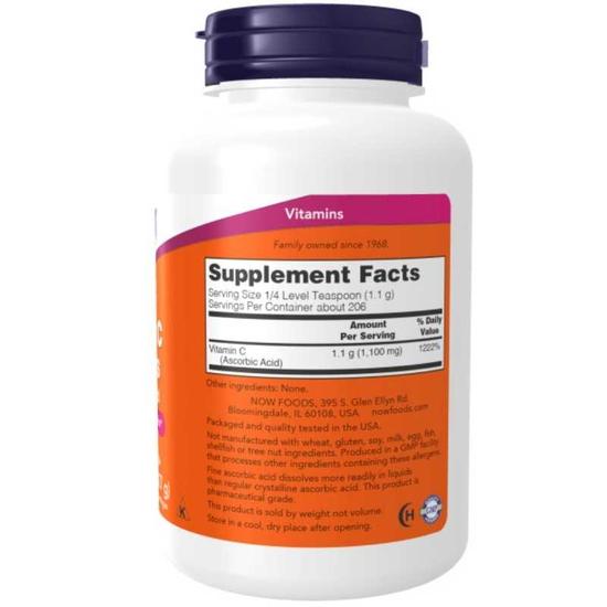 NOW Foods Vitamin C Crystals 227g